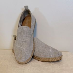 TOMS Grey 8.5w Alpargata